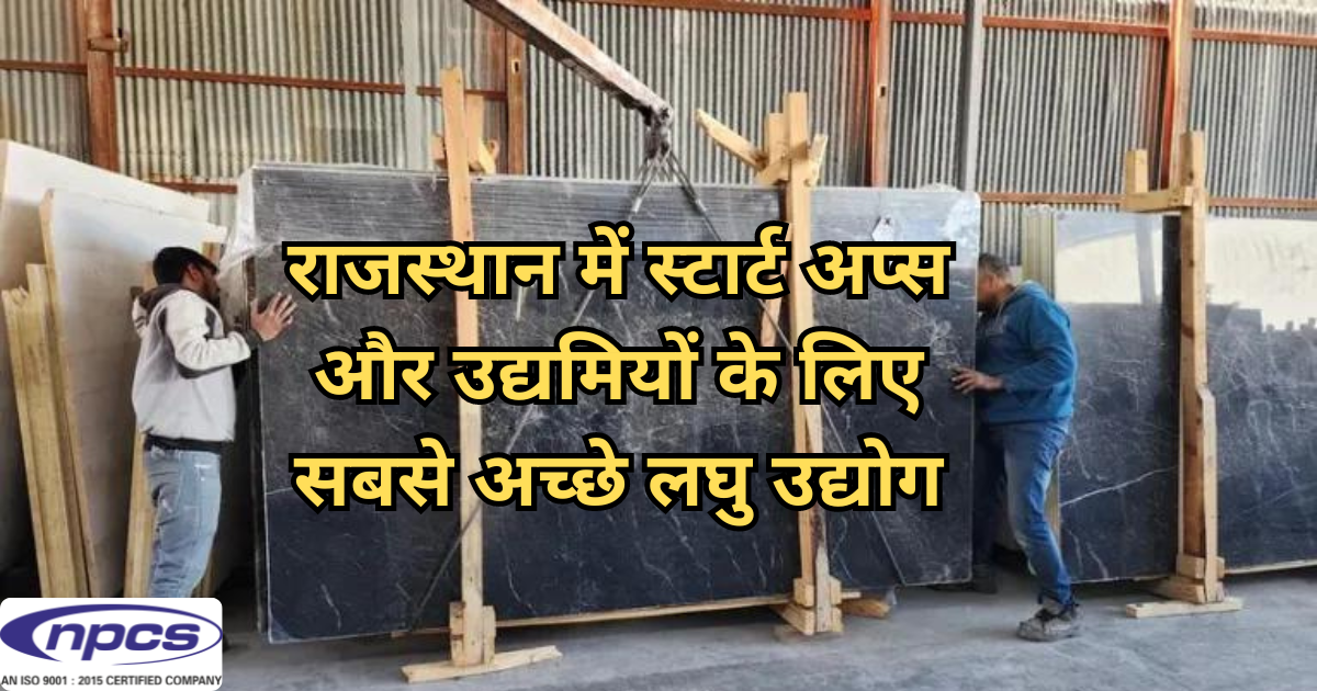 MSME Entrepreneurs in Rajasthan