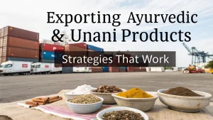 export ayurvedic business